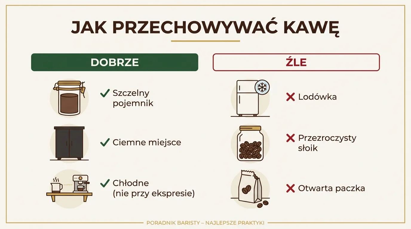 Jak przechowywać kawę