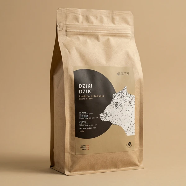 Kawa Dziki Dzik - opakowanie